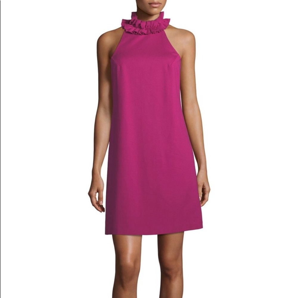 NWT Trina Turk Pink Dobbie Dress Size 8